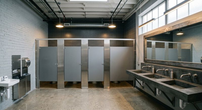 Industrial Bathroom Renovation in Summerville, SC